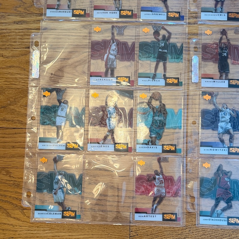 Upper Deck 2000 SLAM Basketball Trading Card Collection in Protective Sheets - Picture 7 of 16